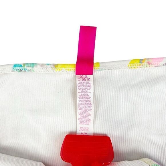 Victoria’s Secret Swim White Pastel Bikini 32D Top/M Bottom - Picture 6 of 6